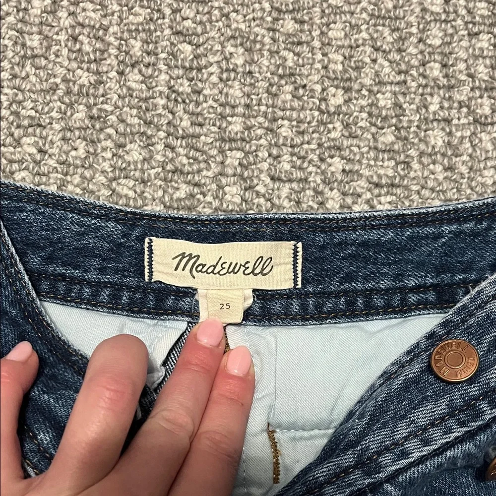 Madewell Blue Denim Skort - Picture 3 of 5